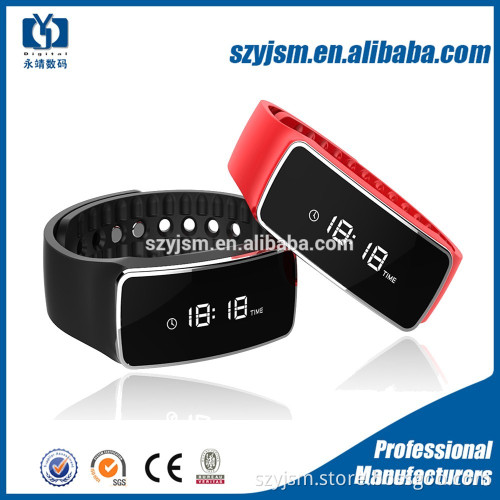 2016 new H18 smart sports wrist band bracelet with Bluetooth 4.0, pedometer wristbands smart bracelet